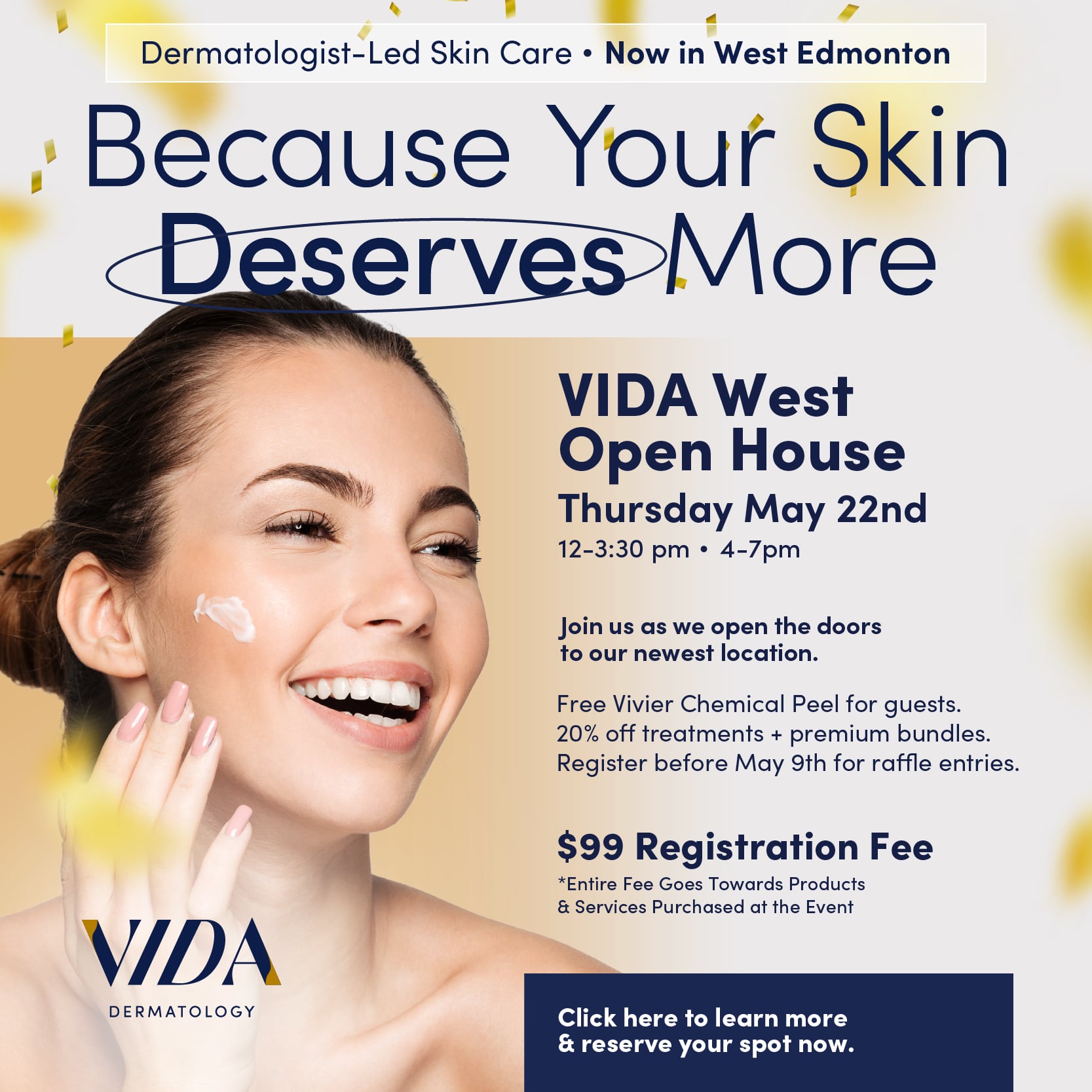 VIDA Website Pop Up